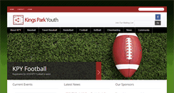 Desktop Screenshot of kingsparkyouth.com