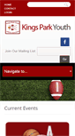 Mobile Screenshot of kingsparkyouth.com